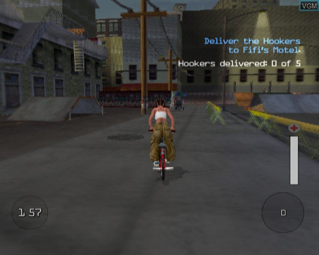 Image in-game du jeu BMX XXX sur Sony Playstation 2