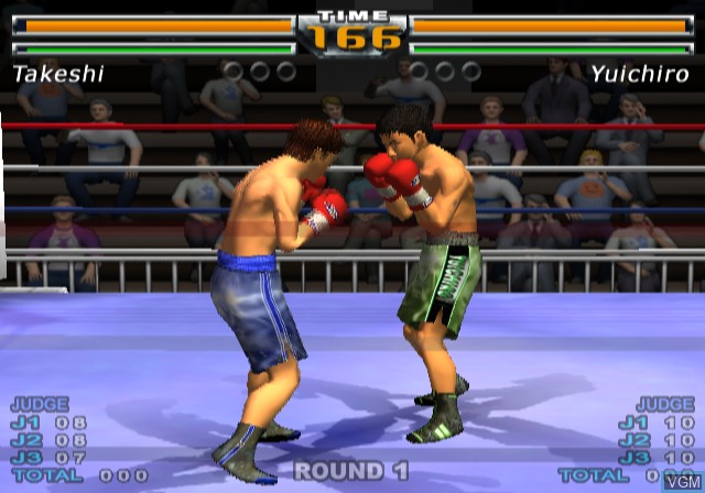 Image in-game du jeu Boxing Champions sur Sony Playstation 2