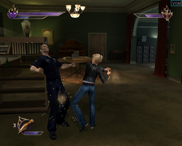 Image in-game du jeu Buffy the Vampire Slayer - Chaos Bleeds sur Sony Playstation 2