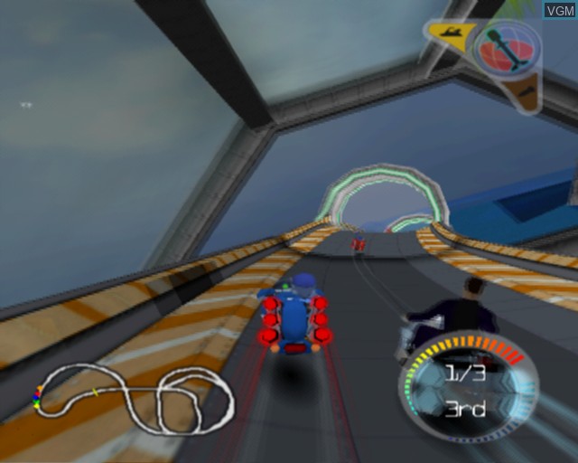 Image in-game du jeu Butt Ugly Martians - Zoom or Doom! sur Sony Playstation 2