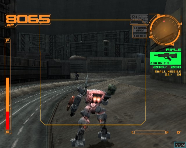 Image in-game du jeu Armored Core 2 - Another Age sur Sony Playstation 2