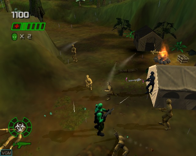 Image in-game du jeu Army Men - Green Rogue sur Sony Playstation 2