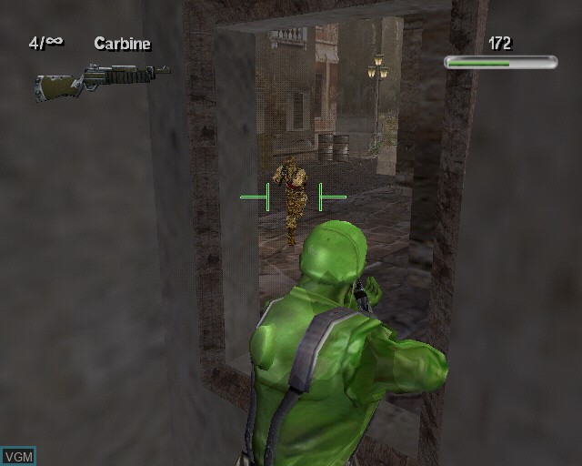 Image in-game du jeu Army Men - Sarge's War sur Sony Playstation 2
