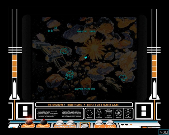 Image in-game du jeu Atari Anthology sur Sony Playstation 2