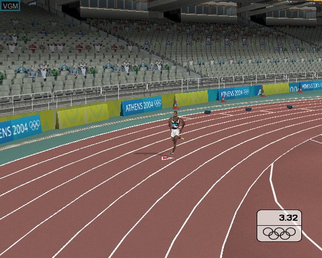 Image in-game du jeu Athens 2004 sur Sony Playstation 2