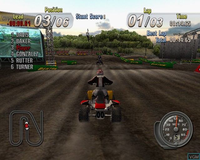 Image in-game du jeu ATV Offroad Fury 3 sur Sony Playstation 2
