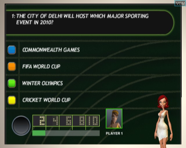 Image in-game du jeu Buzz! The Sports Quiz sur Sony Playstation 2