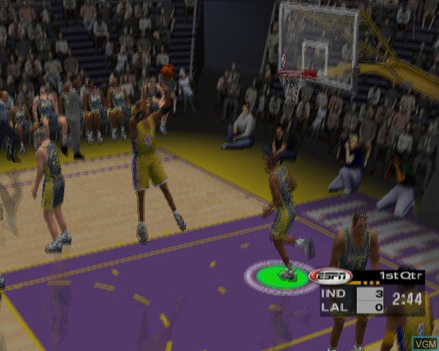 Image in-game du jeu ESPN NBA 2Night sur Sony Playstation 2