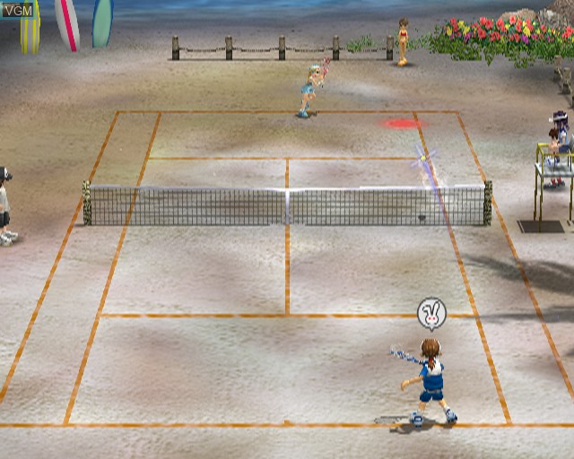 Image in-game du jeu Everybody's Tennis sur Sony Playstation 2
