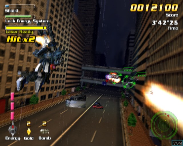 Image in-game du jeu ExZeus sur Sony Playstation 2
