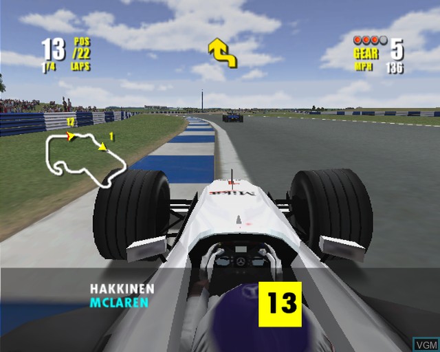 Image in-game du jeu F1 Championship Season 2000 sur Sony Playstation 2