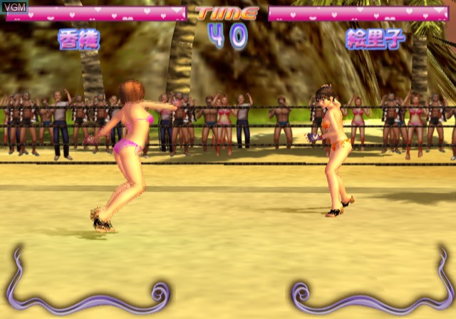 Image in-game du jeu Fighting Angels sur Sony Playstation 2