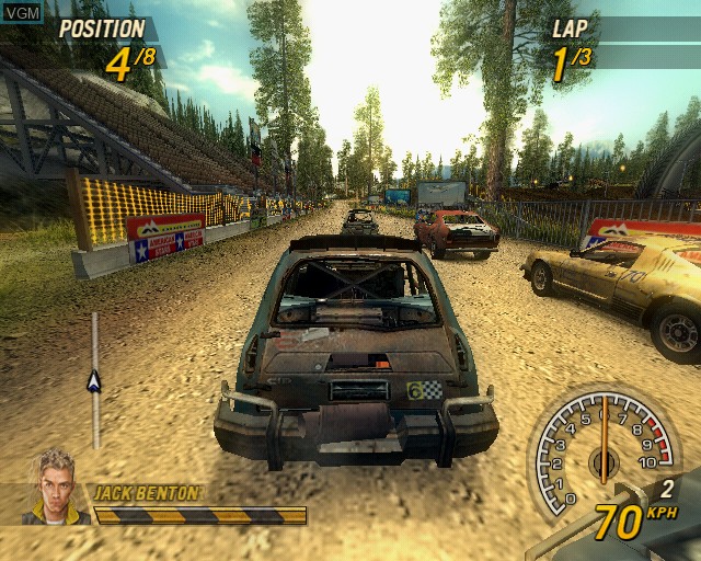 Image in-game du jeu FlatOut 2 sur Sony Playstation 2