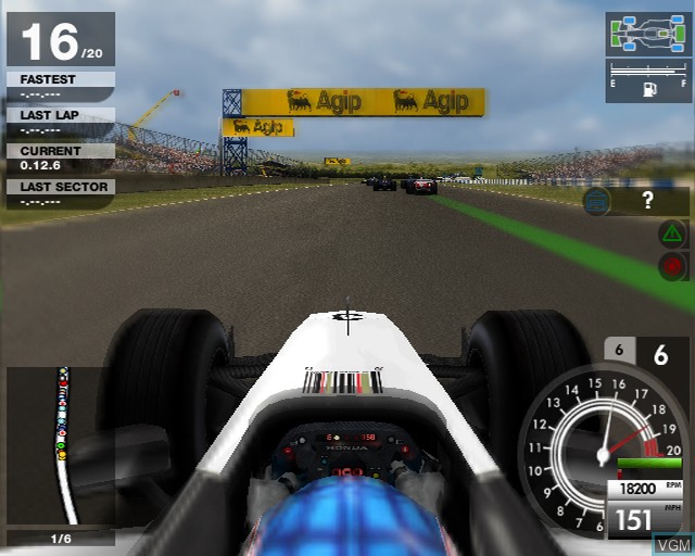 Image in-game du jeu Formula 1 05 sur Sony Playstation 2