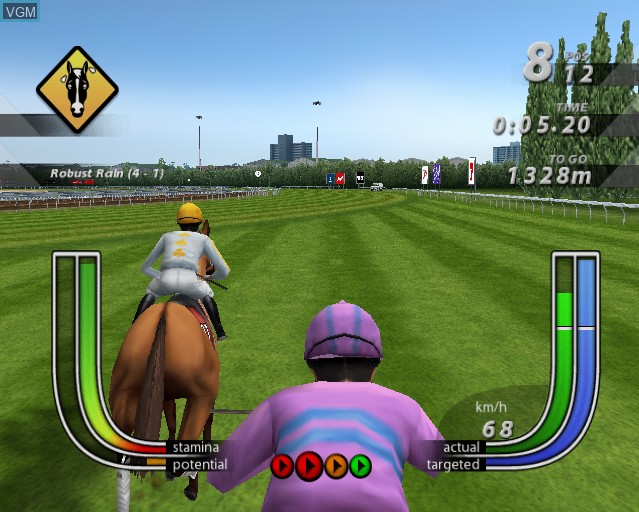 Image in-game du jeu Melbourne Cup Challenge sur Sony Playstation 2
