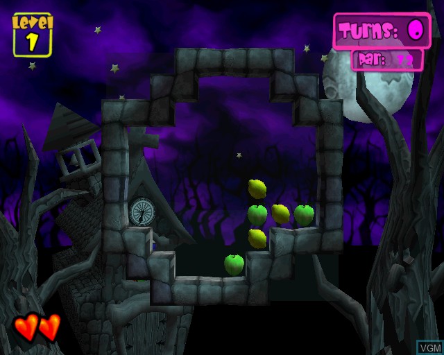 Image in-game du jeu Fruitfall sur Sony Playstation 2