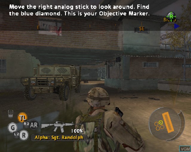 Image in-game du jeu Full Spectrum Warrior - Ten Hammers sur Sony Playstation 2