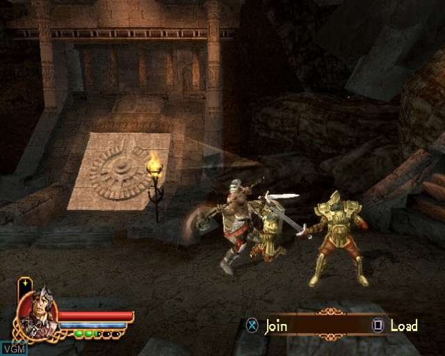 Image in-game du jeu Gauntlet - Seven Sorrows sur Sony Playstation 2