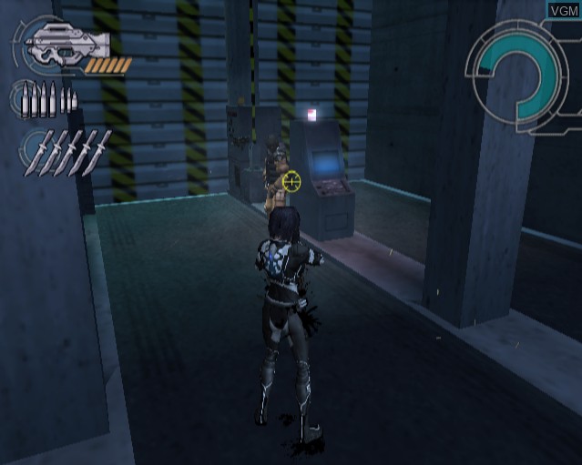 Image in-game du jeu Ghost in the Shell - Stand Alone Complex sur Sony Playstation 2