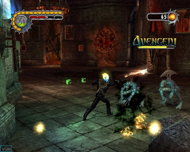 Image in-game du jeu Ghost Rider sur Sony Playstation 2