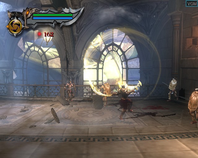 Image in-game du jeu God of War II sur Sony Playstation 2