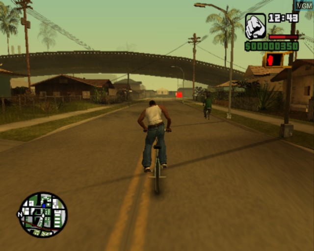 Image in-game du jeu Grand Theft Auto - San Andreas sur Sony Playstation 2