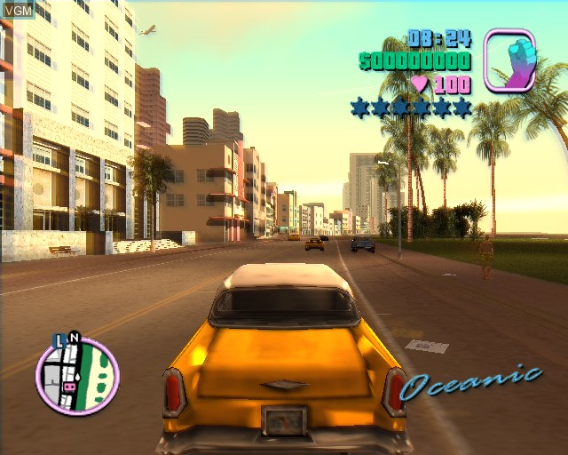 Image in-game du jeu Grand Theft Auto - Vice City sur Sony Playstation 2