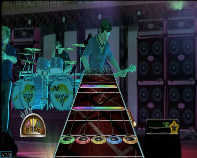 Image in-game du jeu Guitar Hero - Van Halen sur Sony Playstation 2