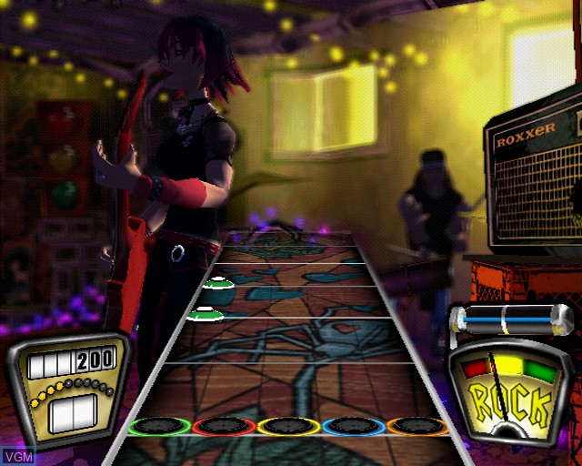 Image in-game du jeu Guitar Hero sur Sony Playstation 2