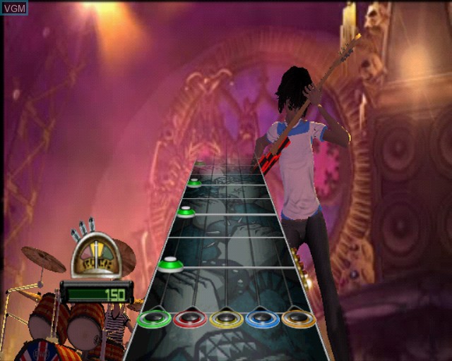 Image in-game du jeu Guitar Hero World Tour sur Sony Playstation 2