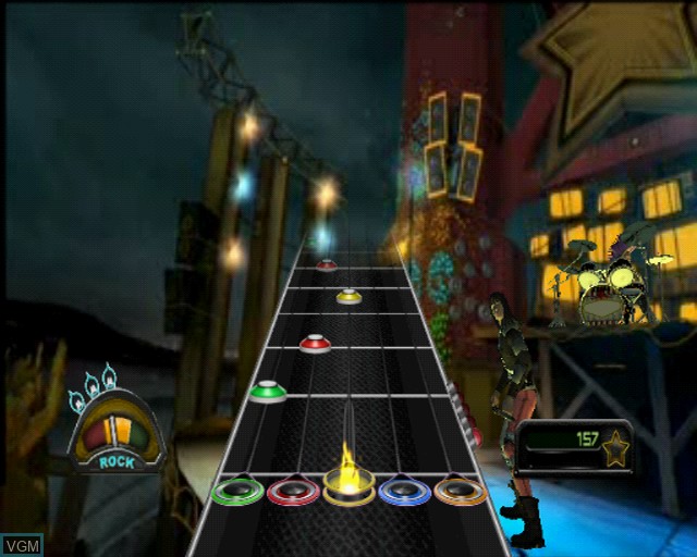 Image in-game du jeu Guitar Hero 5 sur Sony Playstation 2