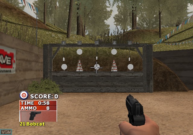 Image in-game du jeu NRA Gun Club sur Sony Playstation 2
