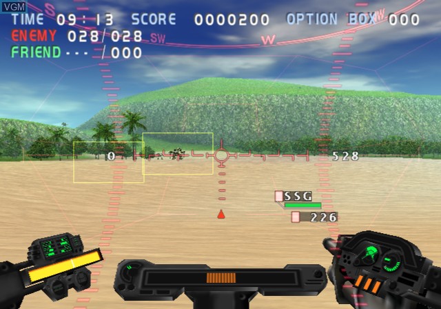 Image in-game du jeu Gungriffon Blaze sur Sony Playstation 2