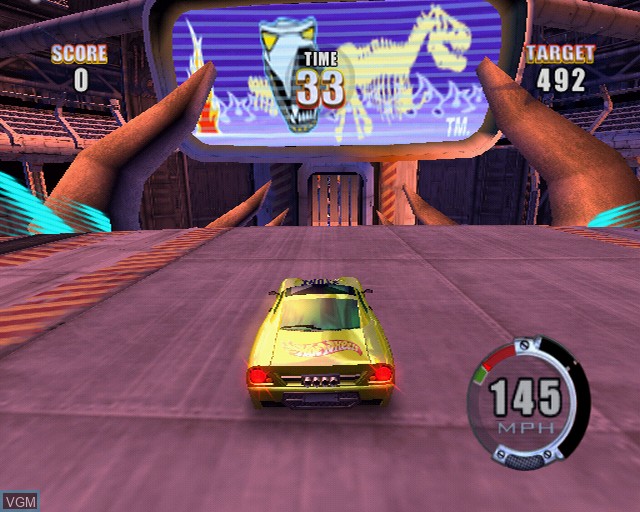 Image in-game du jeu Hot Wheels - Stunt Track Challenge sur Sony Playstation 2