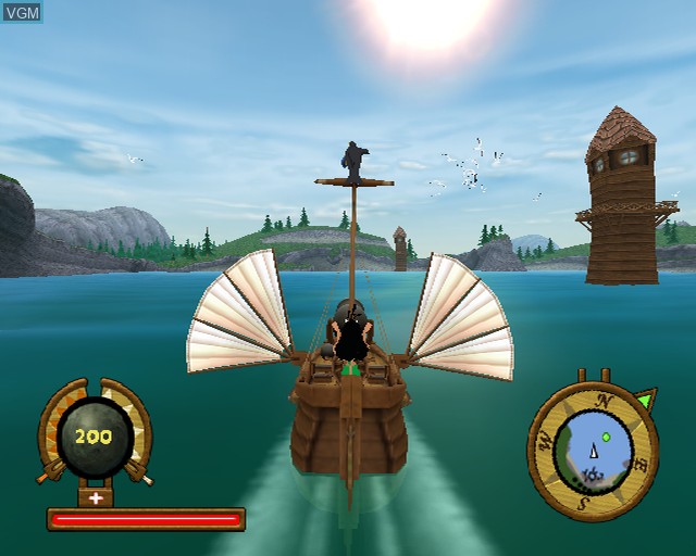 Image in-game du jeu Hugo - CannonCruise sur Sony Playstation 2