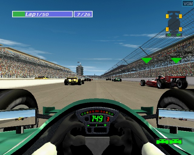 Image in-game du jeu IndyCar Series 2005 sur Sony Playstation 2