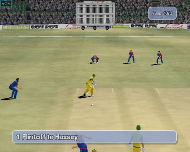 Image in-game du jeu International Cricket Captain III sur Sony Playstation 2