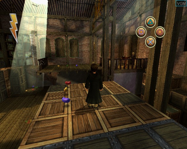Image in-game du jeu Harry Potter and the Philosopher's Stone sur Sony Playstation 2