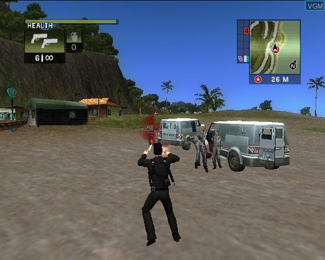 Image in-game du jeu Just Cause sur Sony Playstation 2