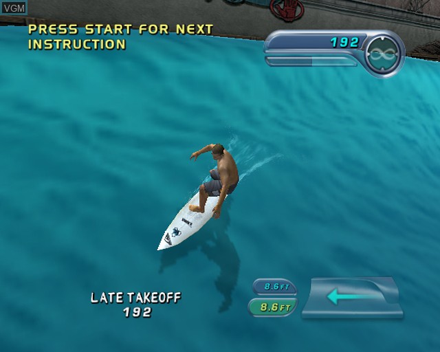 Image in-game du jeu Kelly Slater's Pro Surfer sur Sony Playstation 2