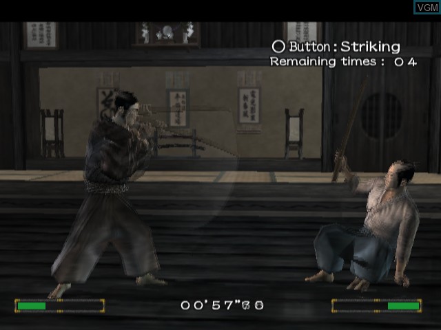 Image in-game du jeu Kengo - Master of Bushido sur Sony Playstation 2