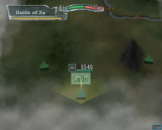 Image in-game du jeu Kessen II sur Sony Playstation 2