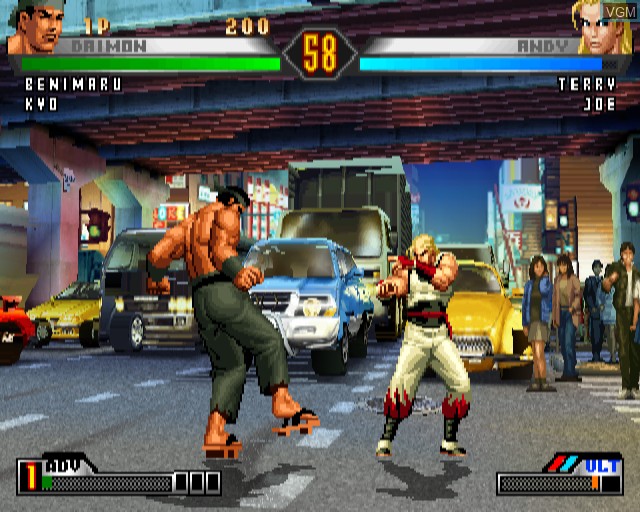 Image in-game du jeu King of Fighters '98 Ultimate Match, The sur Sony Playstation 2