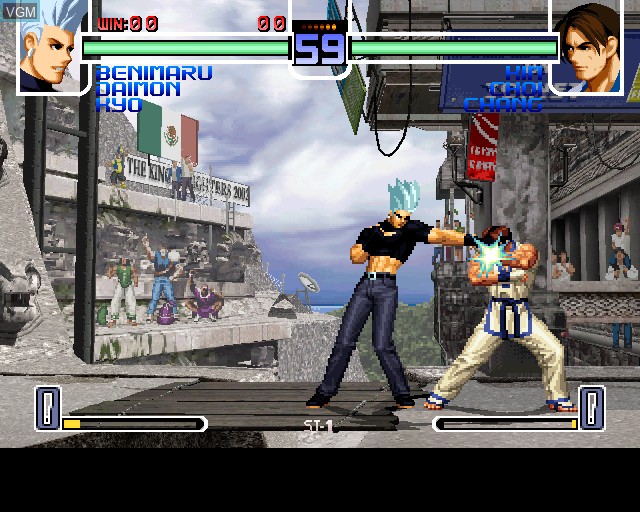 Image in-game du jeu King of Fighters 2002, The sur Sony Playstation 2