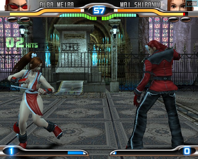 Image in-game du jeu King of Fighters, The - Maximum Impact 2 sur Sony Playstation 2