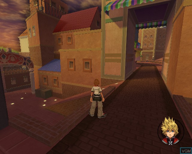 Image in-game du jeu Kingdom Hearts II sur Sony Playstation 2