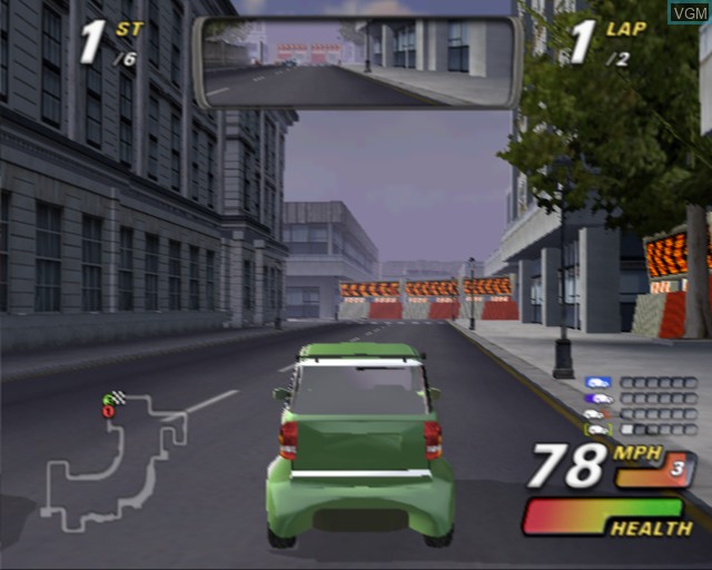 Image in-game du jeu London Racer - Destruction Madness sur Sony Playstation 2