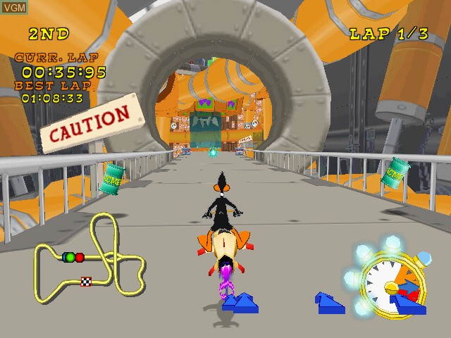 Image in-game du jeu Looney Tunes - Space Race sur Sony Playstation 2