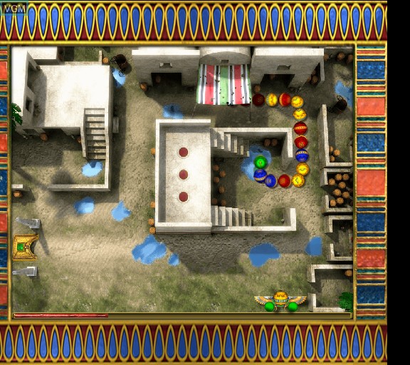 Image in-game du jeu Luxor - Pharaoh's Challenge sur Sony Playstation 2