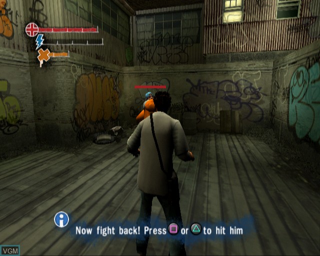 Image in-game du jeu Marc Ecko's Getting Up - Contents Under Pressure sur Sony Playstation 2